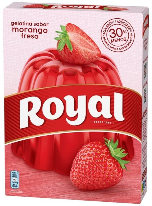 Royal Gelatina Sabor Fresa 114 gr