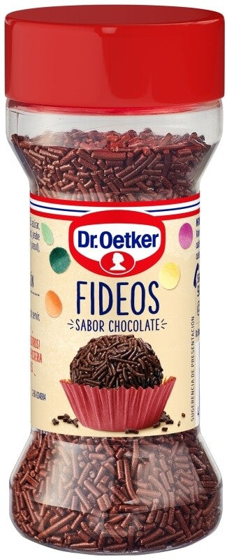Dr. Oetker Fideos Sabor Chocolate 45G – El Toque Perfecto para tus Postres