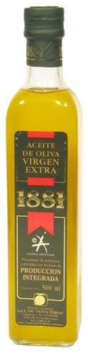 Aceite de Oliva Virgen Extra 1881 500 ml – Calidad y Sabor Gourmet