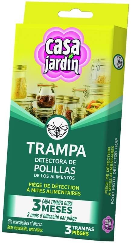 Casa Jardín Trampa Detectora de Polillas de los Alimentos 3U – Protección sin Insecticidas ni Olores