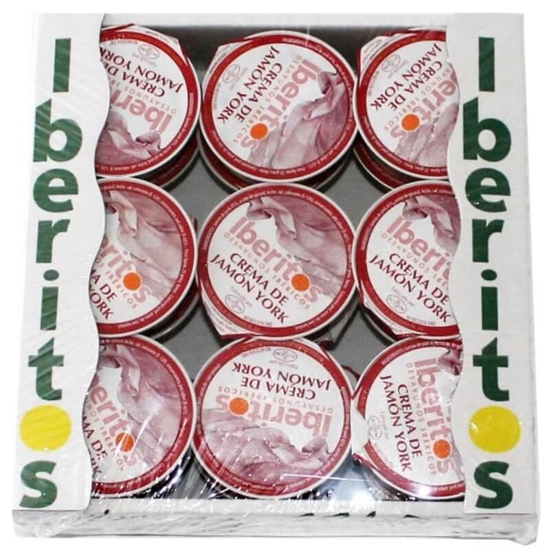 Iberitos Crema de Jamón York 18x23 gr