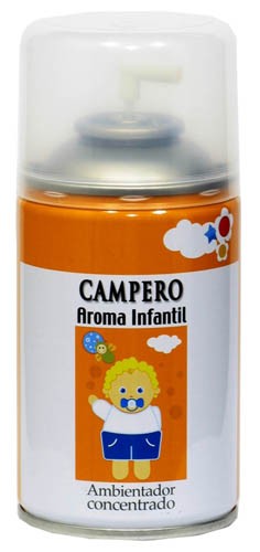 Campero Ambientador Concentrado Aroma Infantil 250 ml – Frescura y Delicadeza