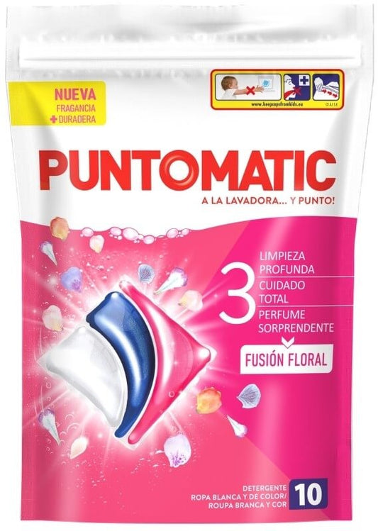 Puntomatic 3 Fusión Floral 10 Cápsulas