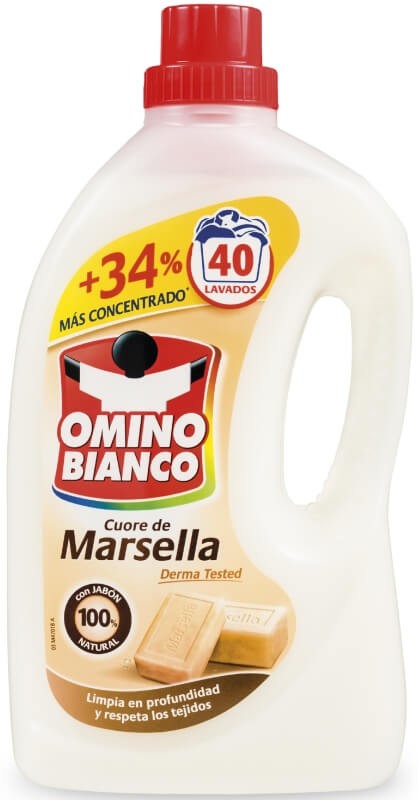 Omino Bianco líquido marsella 40 lavados