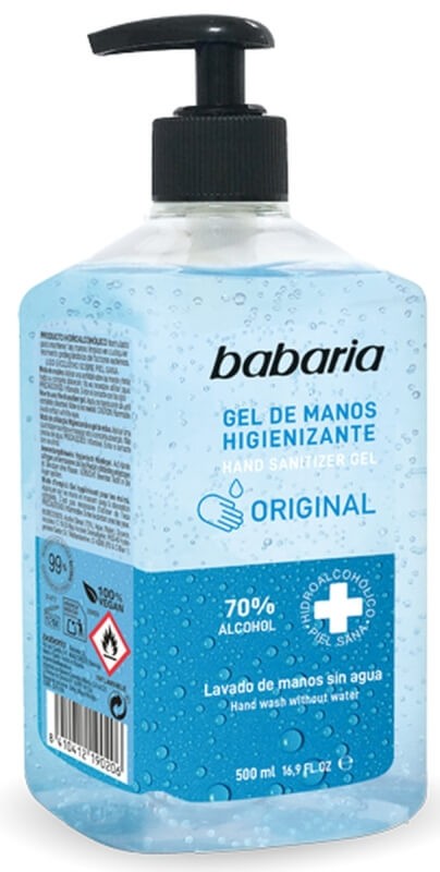 Babaria Gel De Manos Higienizante Dosificador 500 ml
