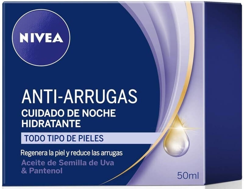 Nivea Crema Visage Anti-Arrugas Noche 50 ml