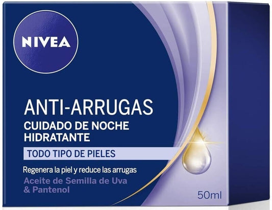 Nivea Crema Visage Anti-Arrugas Noche 50 ml