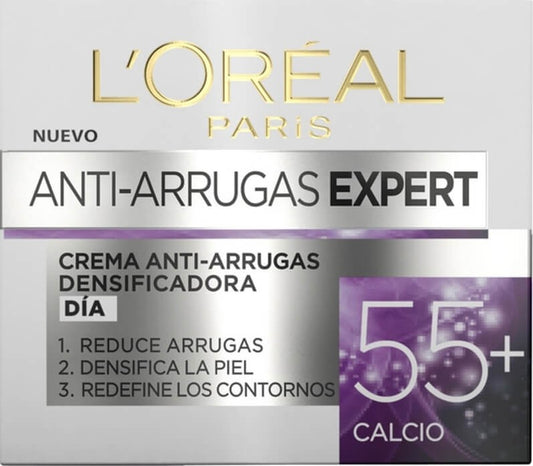 L'Oréal Antiarrugas Crema De Día - Calcio + 55 50 ml