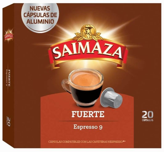 Saimaza Café Fuerte 20 Cápsulas