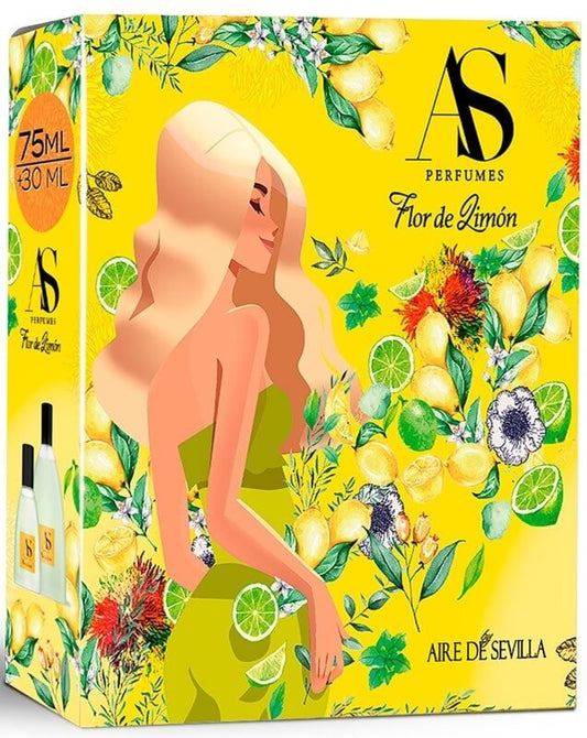 Aire de Sevilla Flor de Limón (75 ml + Mini) – Frescura Cítrica y Elegancia Natural