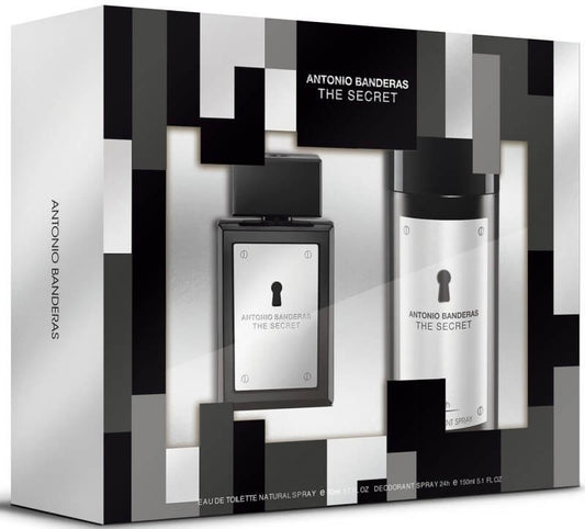 Antonio Banderas Estuche The Secret 50VP + DEO 150 – El Regalo Perfecto para Él