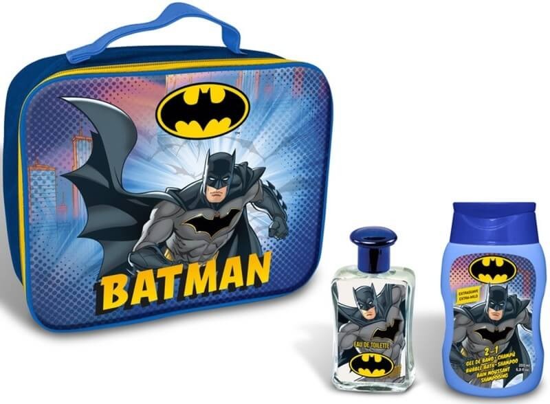 Batman Bolsa De Baño 3D Gel 200 ml + Colonia 50 ml