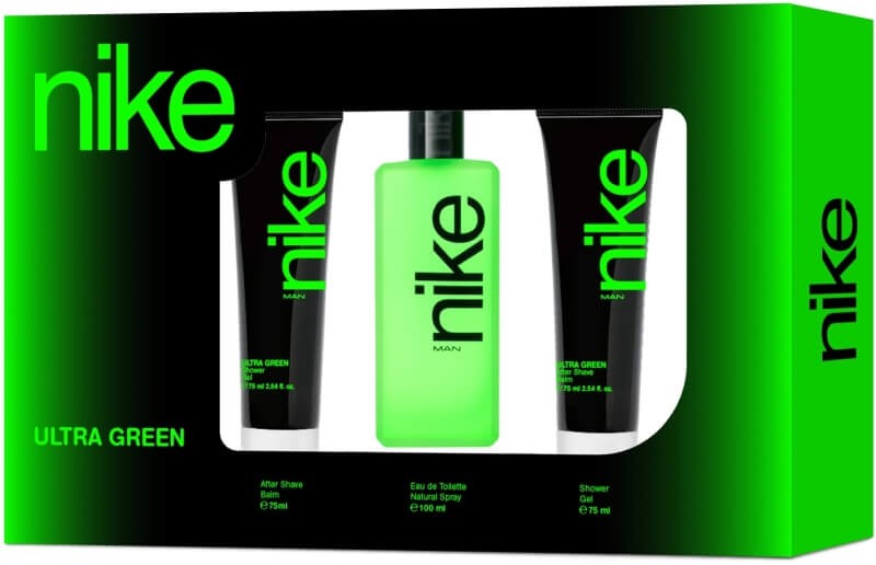 Nike Estuche Ultra Green Man Vapo 100 ml + After Shave 75 ml + Gel Baño 75 ml