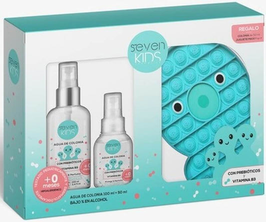Seven Kids Estuche Vapo 100 ml + Mini 50 ml + Juguete Pop It