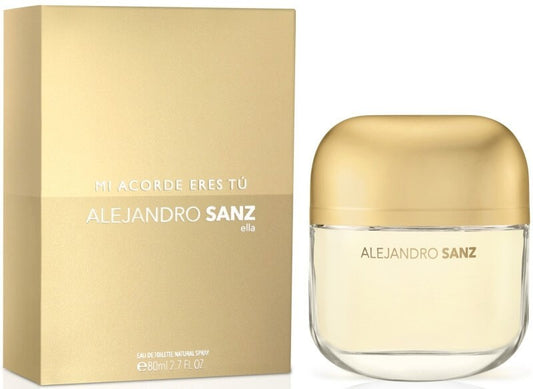 Alejandro Sanz Colonia Mi Acorde Eres Tú Woman Vapo 80 ml