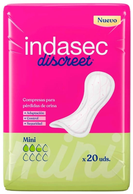 Indasec Incontinencia Mini 20 Unidades