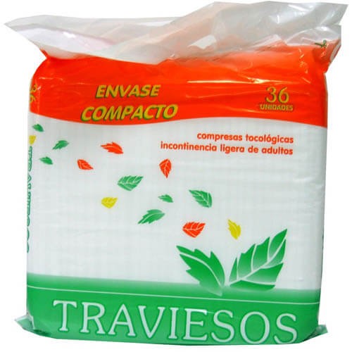 Traviesos Compresas Tocológicas 36 Unidades