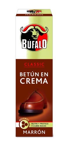 Búfalo Classic Betún en Crema Marrón 50 ml