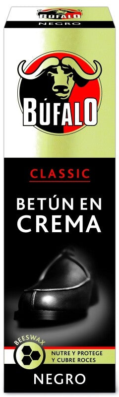 Búfalo Classic Betún en Crema Negro 50 ml
