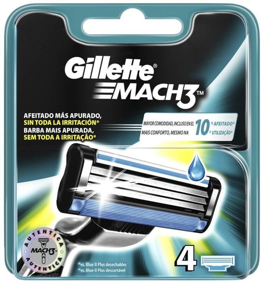Gillette Cargador Mach 3 4 Recambios
