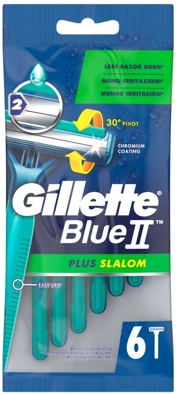 Gillette Maquinilla Desechable Plus Slalom 5 Unidades + 1 Unidad