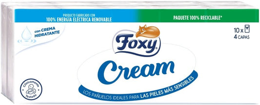 Foxy Pañuelos com Crema Hidratante