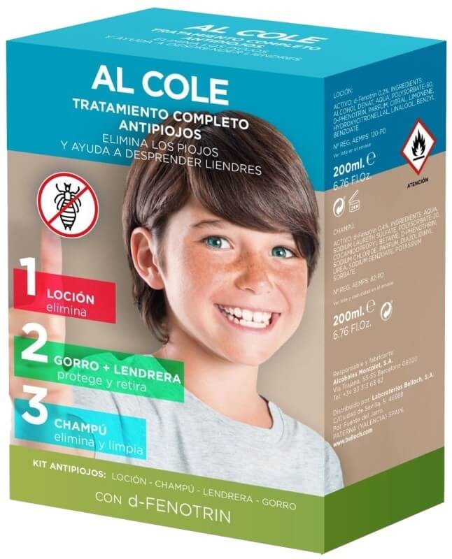 Al Colé Champú + Loción Antipiojos 200 ml + 200 ml