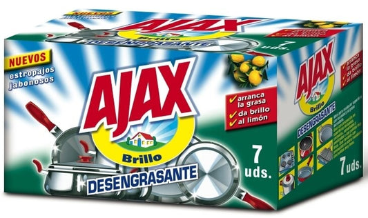 Ajax Estropajo Jabonoso Desengrasante 7U
