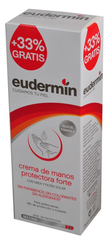Eudermin Crema De Manos Forte Tubo 75 ml + 25 ml