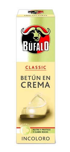Búfalo Betún Incoloro En Crema Tubo De 50 ml
