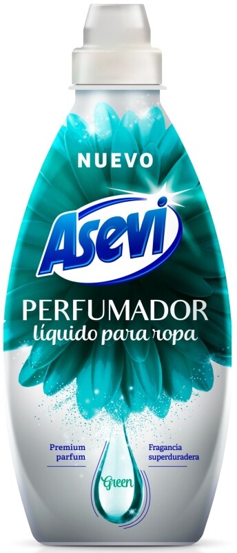 Asevi Perfumador Para La Ropa Green 720 ml