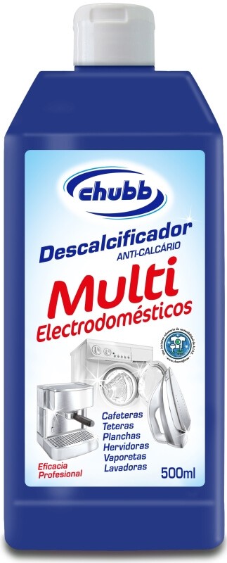 Chubb Descalcificador Multi Electrodomésticos 500 ml – Eficacia Profesional Contra el Cal