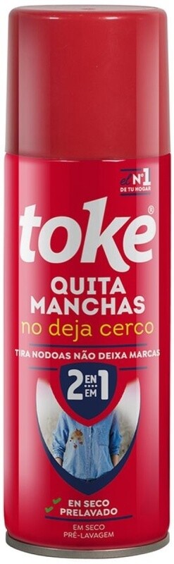 Toke Quitamanchas 2 en 1 200 ml - Eliminación de Manchas sin Cercos