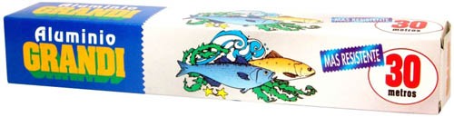 Grandi Papel Aluminio 30 Metros