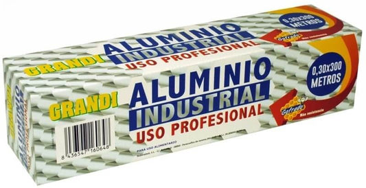 Grandi Aluminio Industrial Uso Profesional 0,30 x 300 Metros - La Resistencia y Calidad que Necesitas