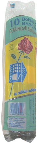 Grandi Bolsas de Basura G-125 85x105 NG 10U – Resistencia Industrial para la Limpieza de Grandes Espacios