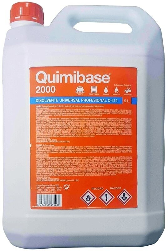 Quimibase 2000 Disolvente Universal Profesional 5L - Versatilidad y Potencia para tus Proyectos de Pintura y Limpieza