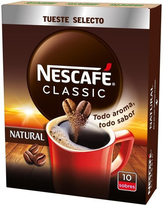 Nescafé Café Soluble Natural 10 Sobres