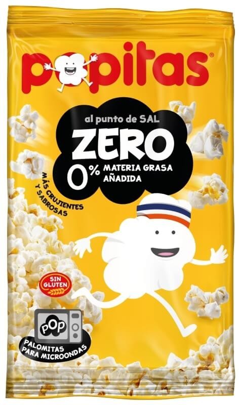 Popitas Zero Al Punto de Sal 70G – Palomitas Saludables para Microondas