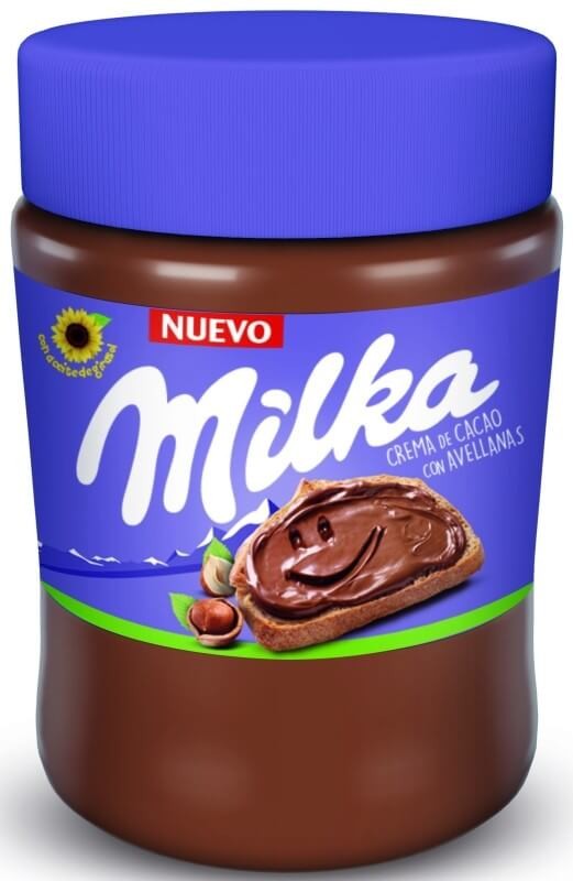 Milka Crema de Cacao con Avellanas 340 g - Sabor Irresistible para tus Momentos Dulces