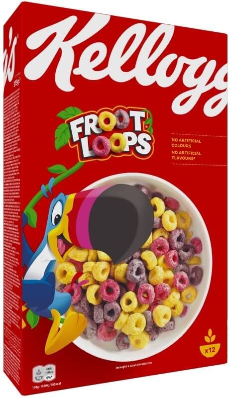 Kellogg's Cereales Froot Loops 375 gr