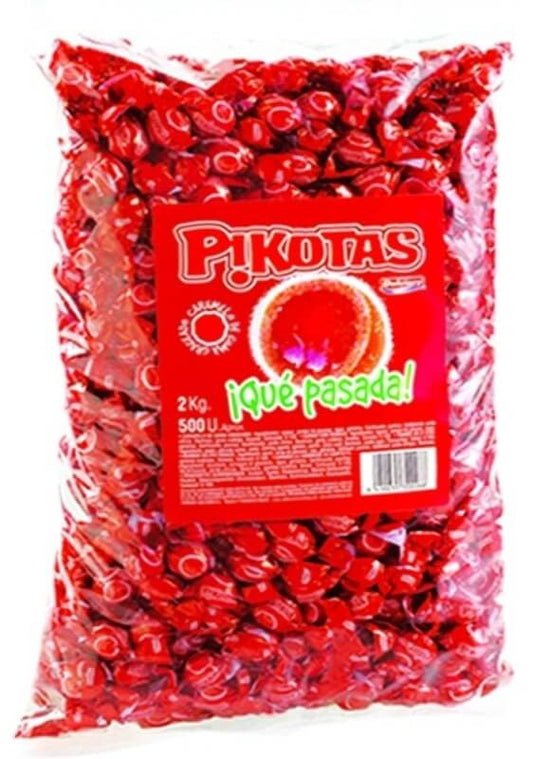 Dulciora Caramelo Goma Pikotas Cereza 2 Kg