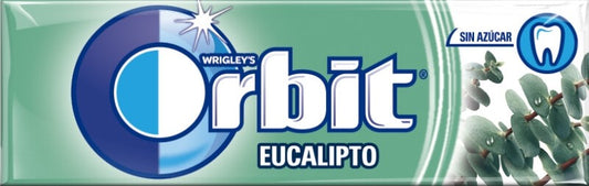Orbit Chicle Sin Azúcar Eucaliptus 30 Unidades