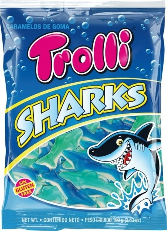 Trolli Sharks Bolsa 100 gr