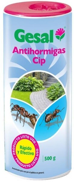 Gesal Antihormigas CIP 500 g - Control Total de Hormigas en tu Hogar y Jardín