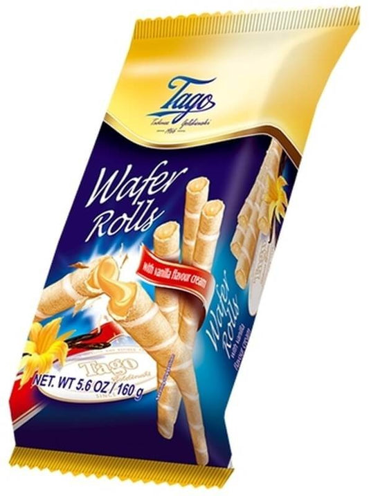 Tago tubito relleno crema de vainilla 150 gr