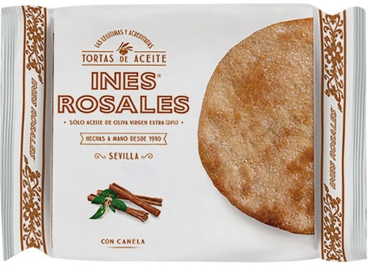 Inés Rosales Tortas con Aceite y Canela 4U 120G – Tradición y Sabor en Cada Bocado