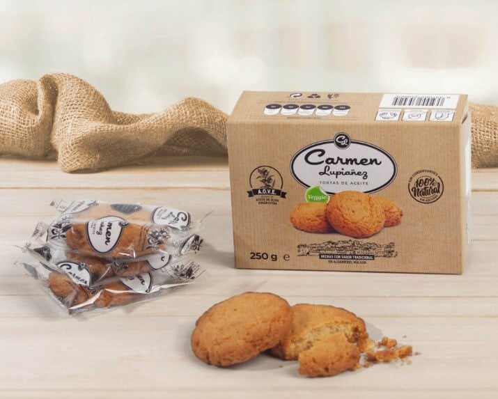 Tortas de Aceite Carmen Lupiañez 250 g – Sabor Tradicional Andaluz