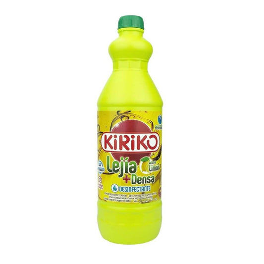 Kiriko Lejía Densa Limón 1500 ml – Limpieza Profunda con Frescura Cítrica