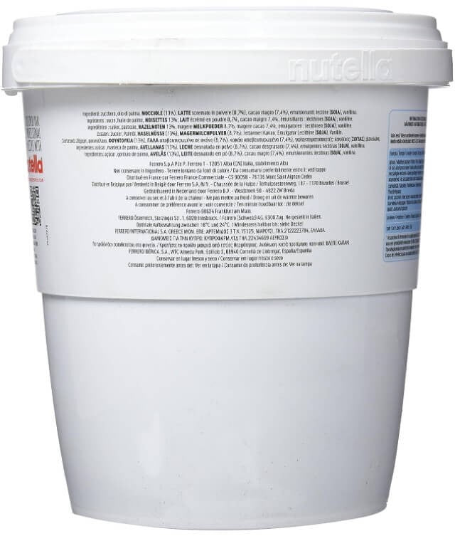 Nutella Crema de Avellanas 3 kg - El Auténtico Sabor de Nutella en Formato Profesional